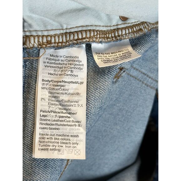 Madewell Women's Size 27 Blue Slim Demi Boot Jeans EUC - Picture 5 of 6